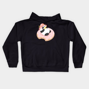 CHUBBY SUMMER PANDA Kids Hoodie